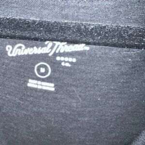 Black Universal Thread Medium T-Shirt Dress